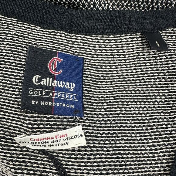 callaway golf by Nordstrom italy chiana button up knit vest Size S - Picture 4 of 7